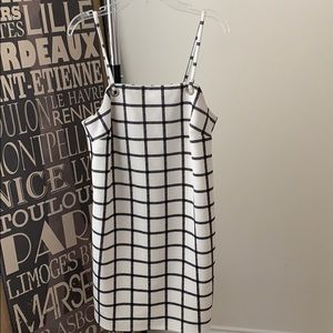 Blue and White Plaid ASOS Mini Dress